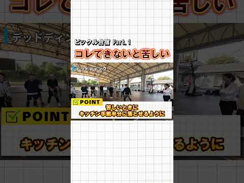 【コレ必修】最強の守りデッドディンクをマスターしよう！第2回ピックルボール合宿1日目Part.1 #pickleball #ピックルボール
