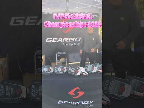 ✨メーカーブース✨GEAR BOX日本初上陸⁉️✨PJF Pickleball C hampionships in Japan✨有明テニス森✨#shorts#pickleball #ピックルボール